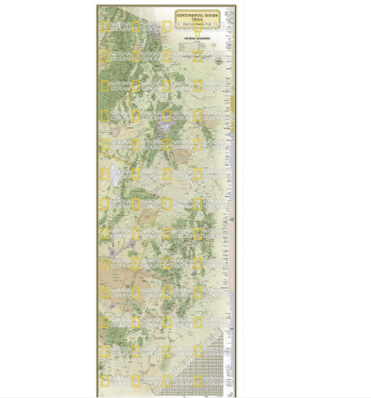 National Geographic Trails Illustrated Continental Divide Trail Map