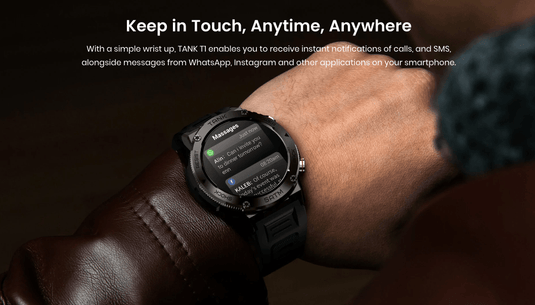 The TANK Smartwatch by ATACLETE