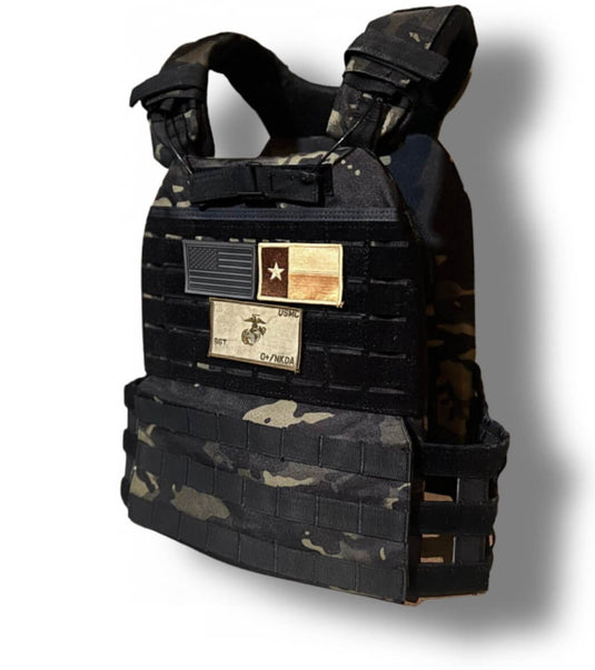 Ataclete Zero Dark Camo Weight Vest/Plate Carrier by ATACLETE