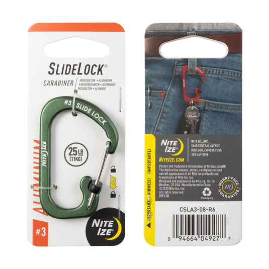 Nite Ize SlideLock Carabiner Aluminum