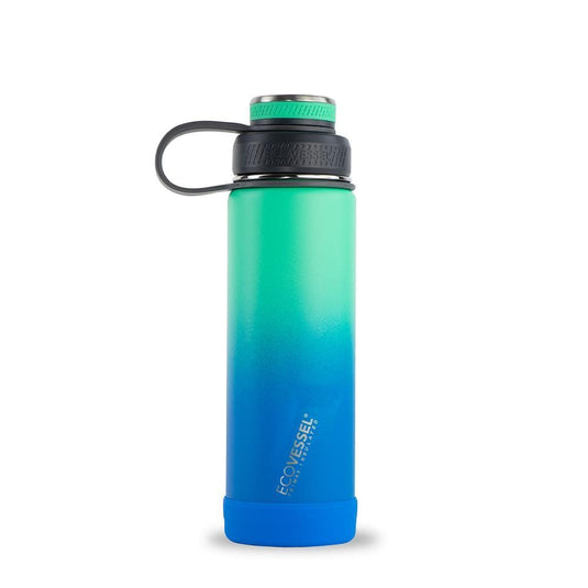 THE BOULDER - Insulated Water Bottle w/ Strainer - 20 oz by EcoVessel