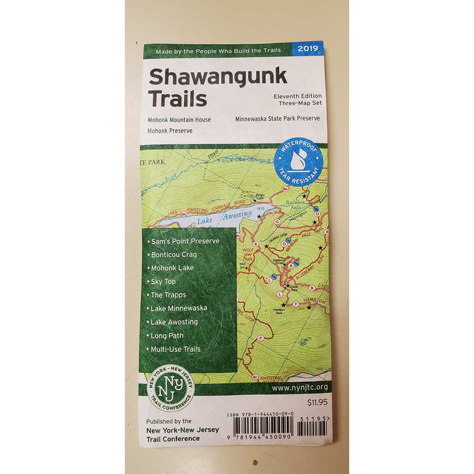 NYNJ Trail Conference Map - Shawangunk Trails - NY