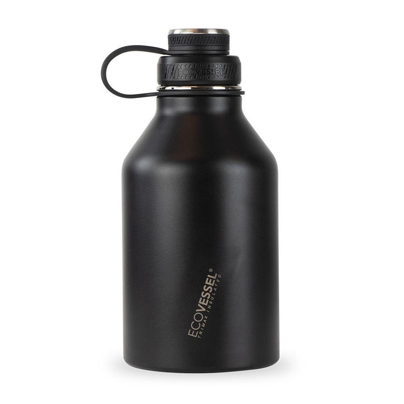 Load image into Gallery viewer, BOSS Triple Insulated Stainless Steel Growler Bottle with Infuser - 64 oz by EcoVessel
