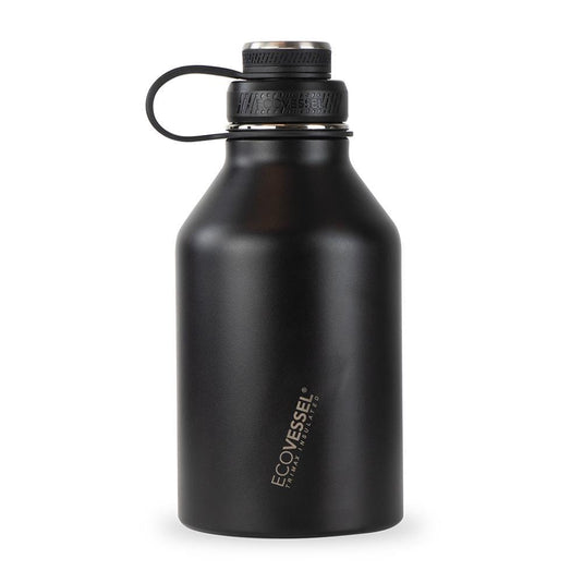 BOSS Triple Insulated Stainless Steel Growler Bottle with Infuser - 64 oz by EcoVessel