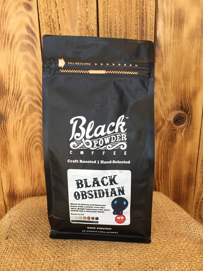 Load image into Gallery viewer, Black Obsidian Coffee Blend by Black Powder Coffee

