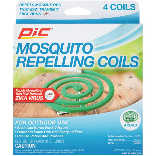 PIC 4pk Mosquito Repelling Coils