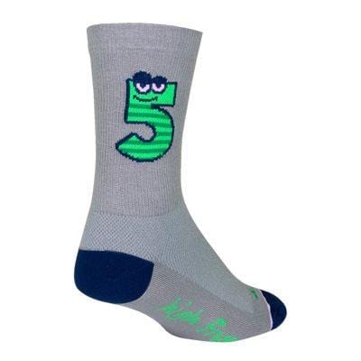 Load image into Gallery viewer, SockGuy Highfive 5&quot; Crew Socks
