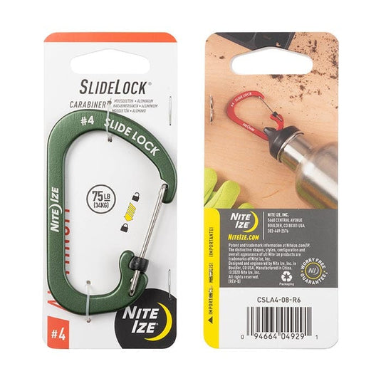 Nite Ize SlideLock Carabiner Aluminum