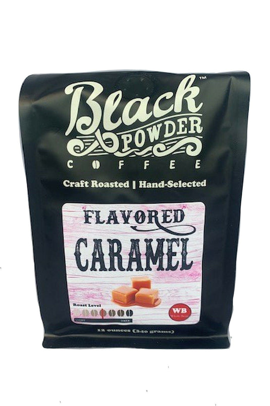 Caramel Flavored Coffee by Black Powder Coffee