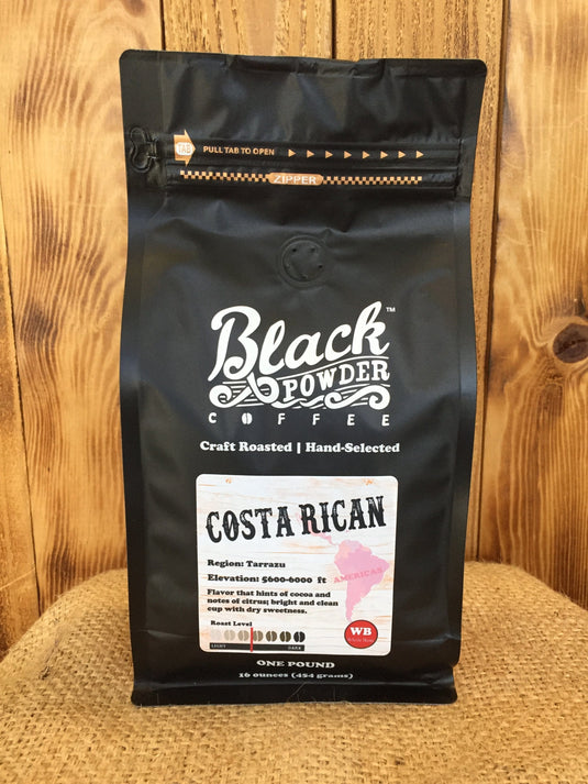 Costa Rica Tarrazu Coffee | Medium Roast by Black Powder Coffee
