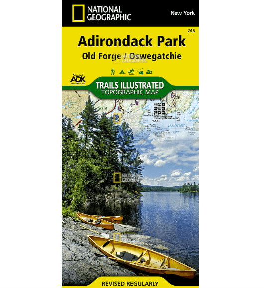 Load image into Gallery viewer, National Geographic Trails Illustrated Old Forge, Oswegatchie: Adirondack Park
