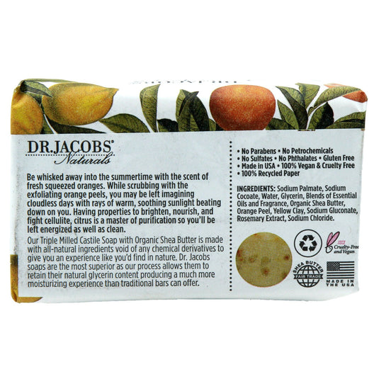 Citrus Crush Cocktail Bar Soap by Dr. Jacobs Naturals