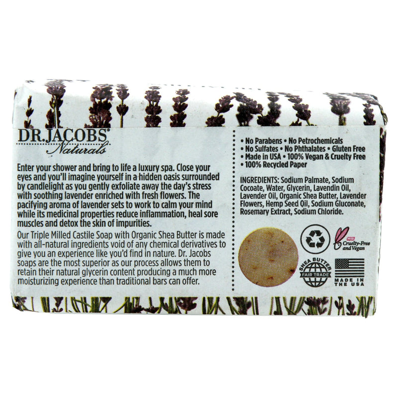 Load image into Gallery viewer, Luscious Lavender Bar Soap by Dr. Jacobs Naturals
