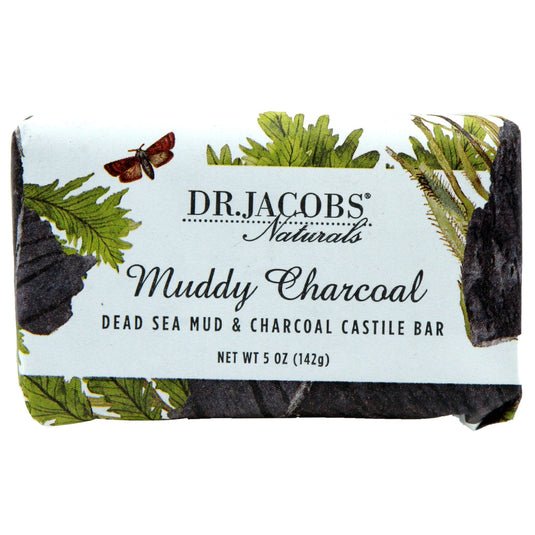 Muddy Charcoal Bar Soap by Dr. Jacobs Naturals