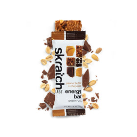 Skratch Energy Bar Sport Fuel Peanut Butter + Chocolate Energy Bar