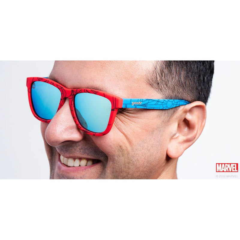 Load image into Gallery viewer, goodr OG Marvel Sunglasses - Spidey Suit Sold Separately
