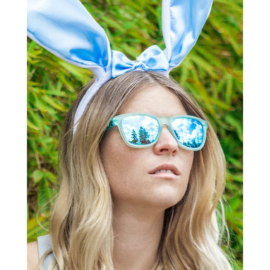 goodr OG Sunglasses - Rabbit Egg Hunt with Zombie Jesus