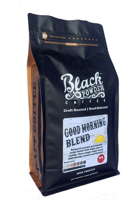 Good Morning Blend Coffee | Medium Roast by Black Powder Coffee