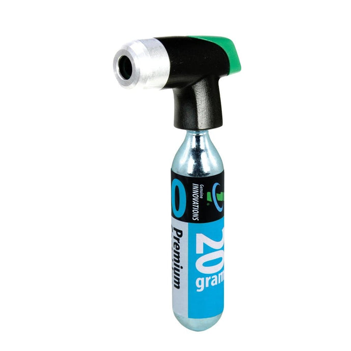 Genuine Innovations Hammerhead Inflator: Includes 20g Threaded CO2 Cartridge