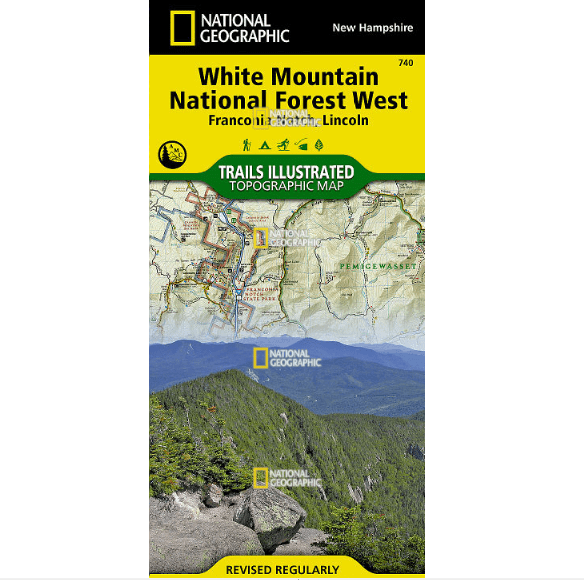 National Geographic Trails Illustrated White Mountain National Forest West [Franconia Notch, Lincoln]