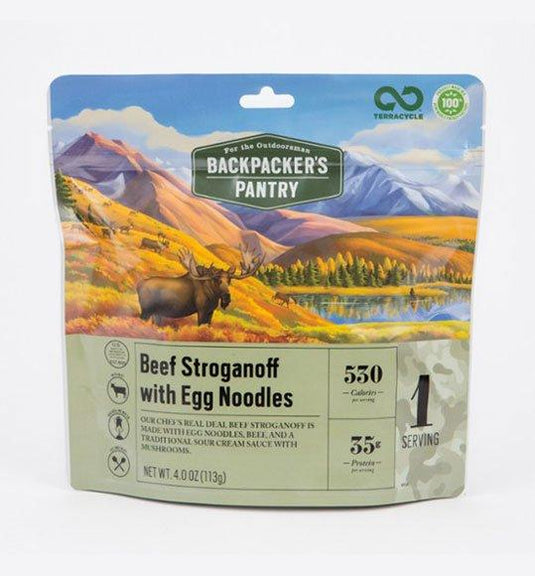 Backpacker's Pantry Beef Stroganoff with Egg Noodles
