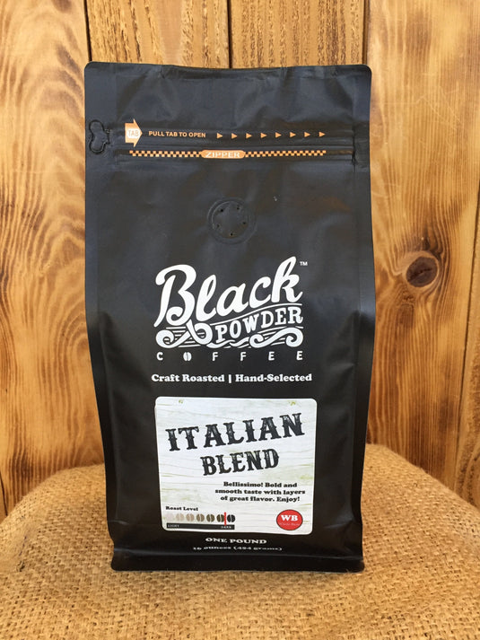 Italian Blend | Dark Roast Coffee by Black Powder Coffee