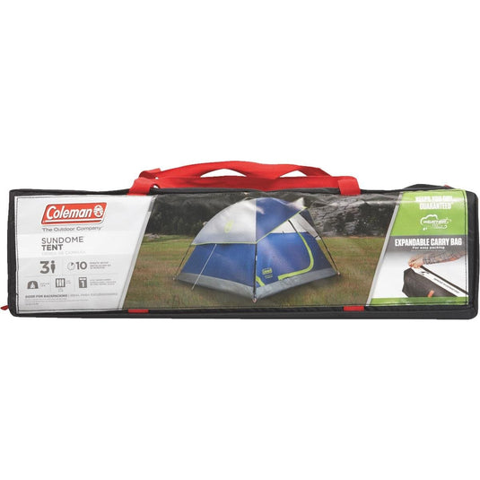camping tent for 3 person Coleman 3-Person Sundome Dome Camping Tent