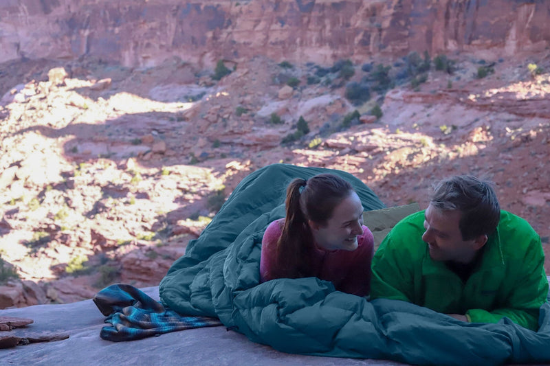 Load image into Gallery viewer, 30 Degree Two Person Full-Synthetic Sleeping Bag by Klymit
