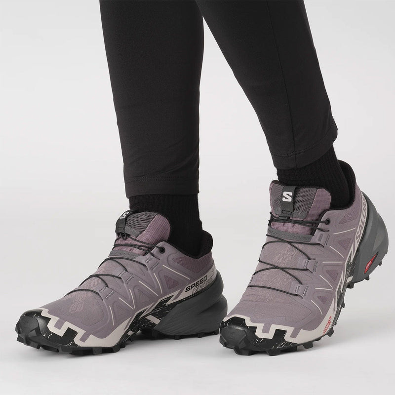 Load image into Gallery viewer, Salomon Speedcross 6 Wide Women&#39;s Trail Running Shoes
