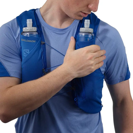Salomon Advance Skin 5 Set Unisex Running Vest with flasks included