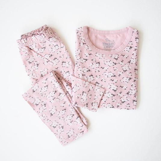 Pink Floral Pajamas by London Littles