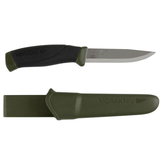 Morakniv Companion Military Green - Stainless Knife