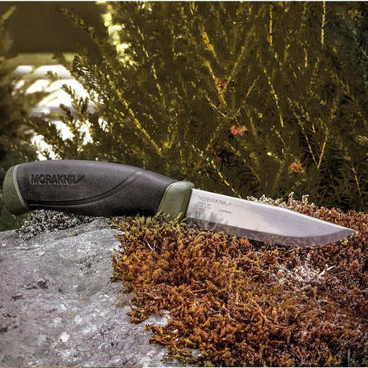 Morakniv Companion Military Green - Stainless Knife