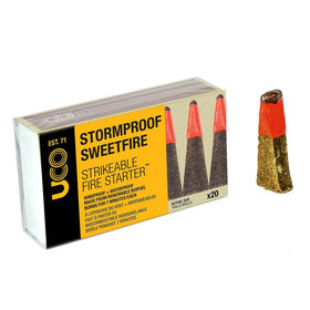 UCO StormProof SweetFire Tinder - 20 pk