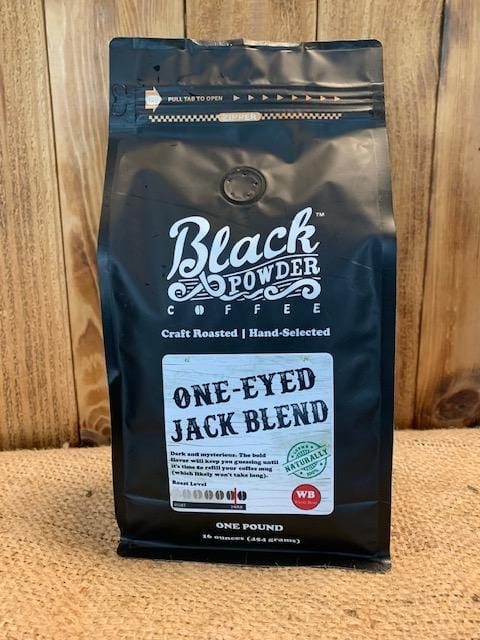 One-Eyed Jack Blend | Naturally Grown | Dark Roast Coffee by Black Powder Coffee