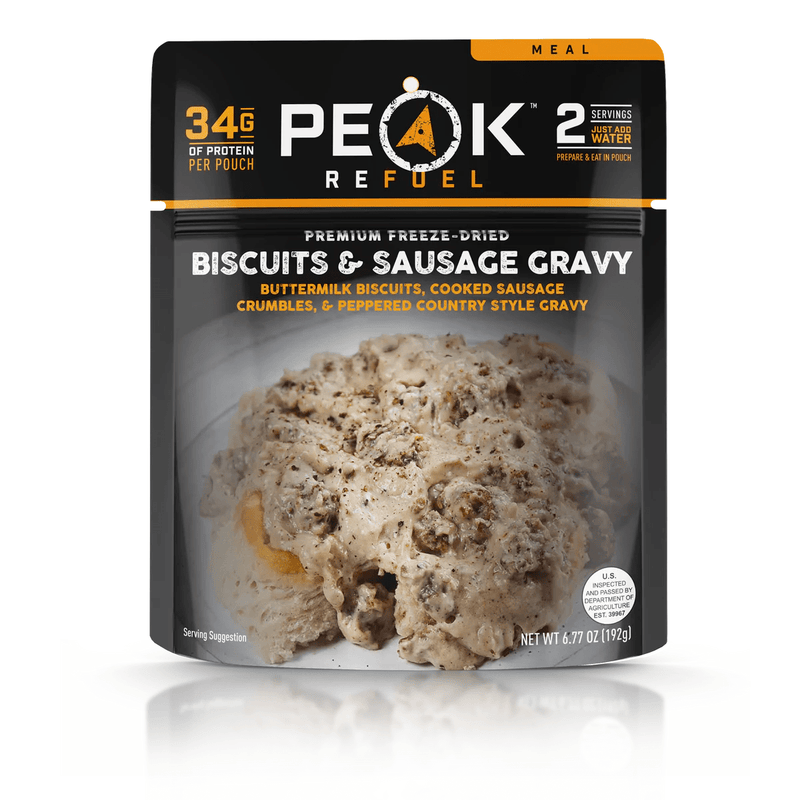 Load image into Gallery viewer, Peak Refuel Biscuits &amp; Sausage Gravy
