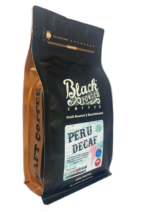 Peru Decaf | Naturally Grown | Swiss Water Process | Medium Roast by Black Powder Coffee