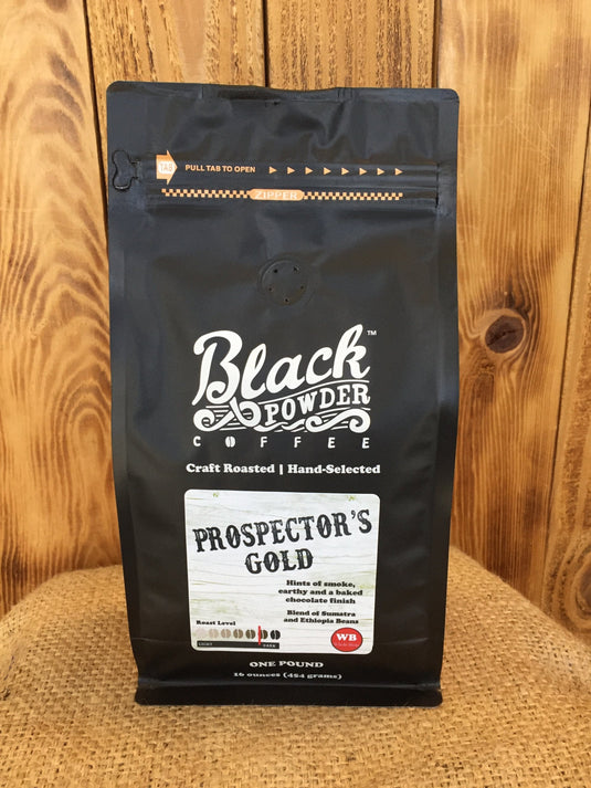 Prospector's Gold Blend Coffee by Black Powder Coffee