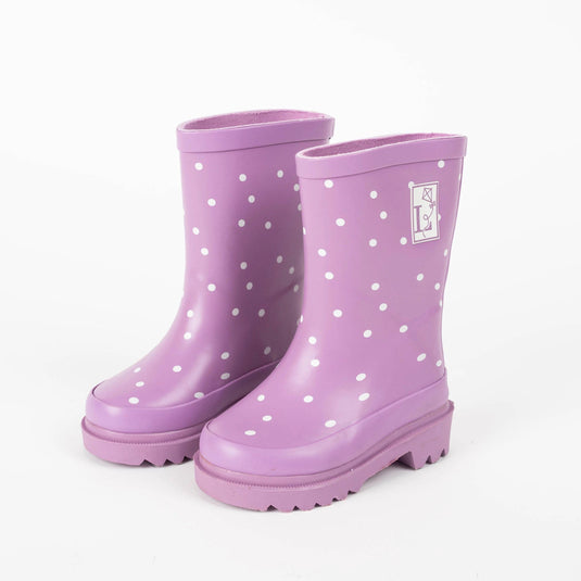 Darling Purple Rain Boot by London Littles