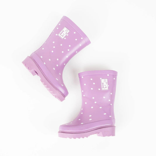 Darling Purple Rain Boot by London Littles