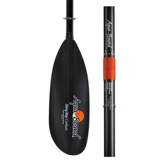 Aqua Bound Sting Ray Carbon 2-Piece Posi-Lok Kayak Paddle