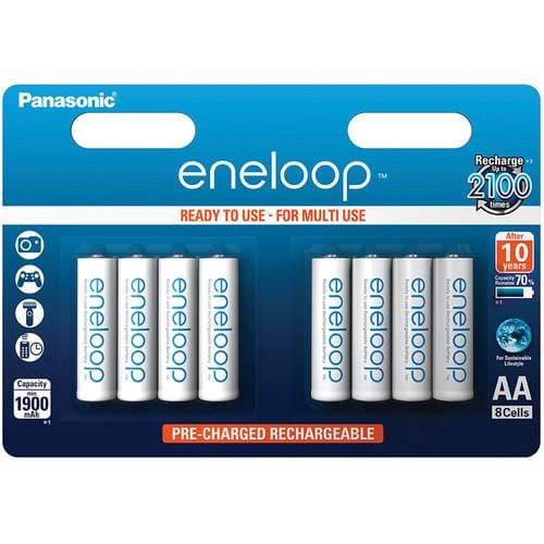 Eneloop AA 8-pack Rechargeable