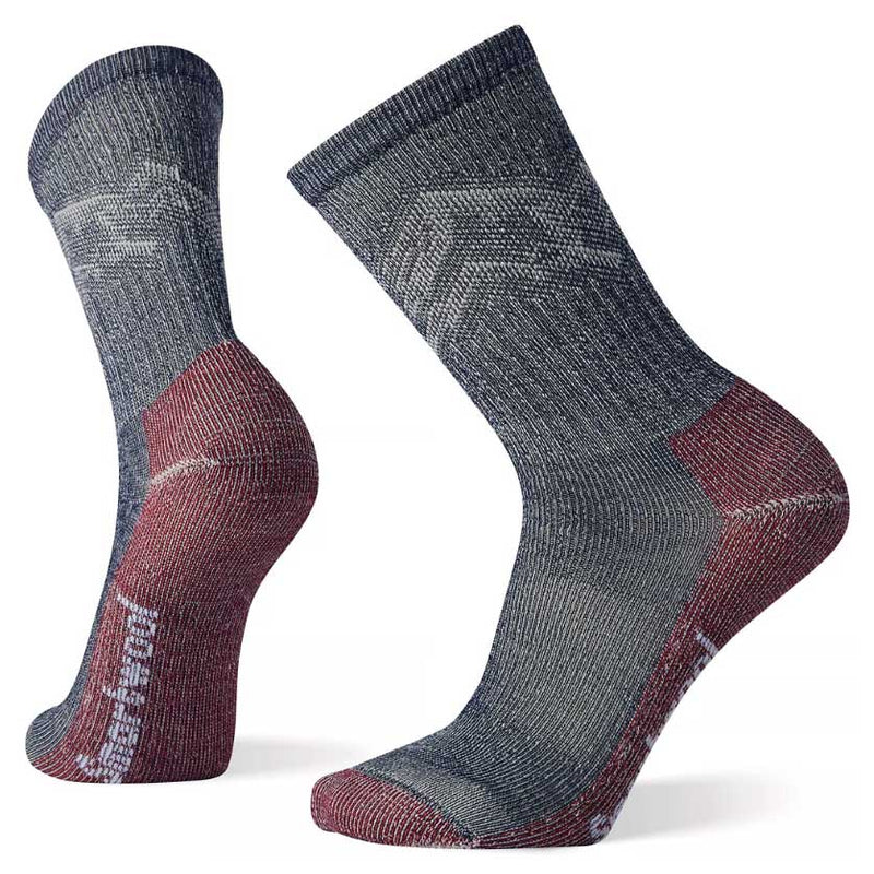 Load image into Gallery viewer, SmartWool Classic Hike Light Cushion Mountain Pattern Crew Socks - Men&#39;s
