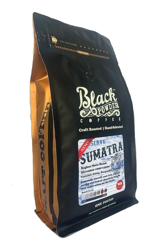 Sumatra Mandheling Coffee | Reserve | Dark Roast by Black Powder Coffee