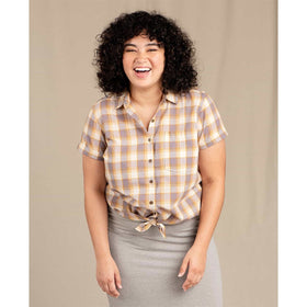 Toad&Co Willet Tie Short Sleeve Shirt - Women's