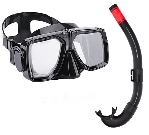 USCG Rescue Swimmer Dive Mask and Snorkel Combo by ATACLETE