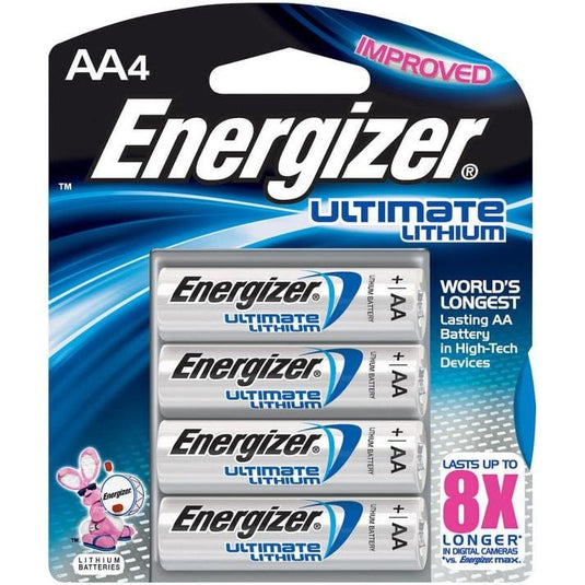 Energizer Ultimate LI AA 4 pack