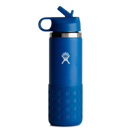 Hydro Flask 20 oz. Kid's Wide Mouth Straw Lid and Boot Bottle