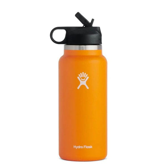 Hydro Flask 32 oz. Wide Mouth With Straw Lid 2.0 Water Bottle - Old Style