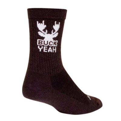 SockGuy Buck Yeah 6" Wool Crew Socks